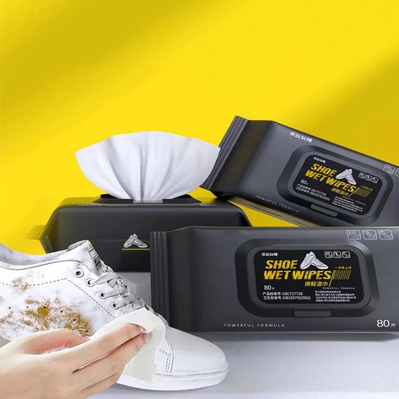 Shoe Cleaning Wet Wipes (80pcs)