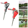 Spring-Loaded Fishing Rod Holder