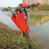 Spring-Loaded Fishing Rod Holder