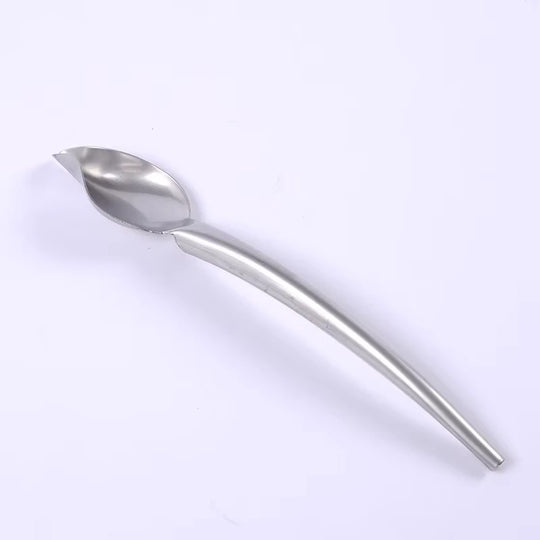 Gift-ready plating spoon for food enthusiasts