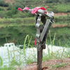 Spring-Loaded Fishing Rod Holder