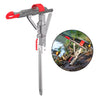 Spring-Loaded Fishing Rod Holder