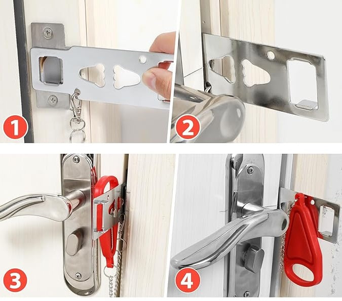 Portable Safety Door Lock