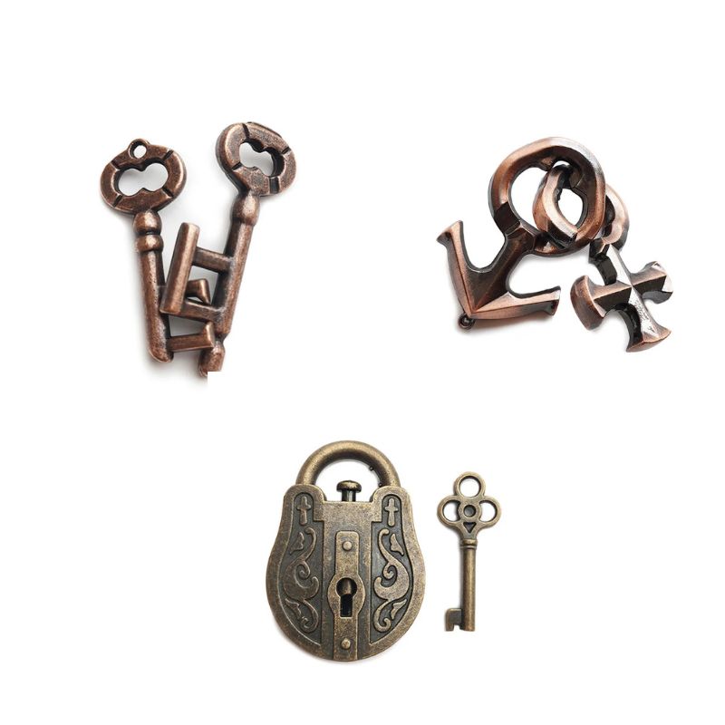 Metal Puzzles Set