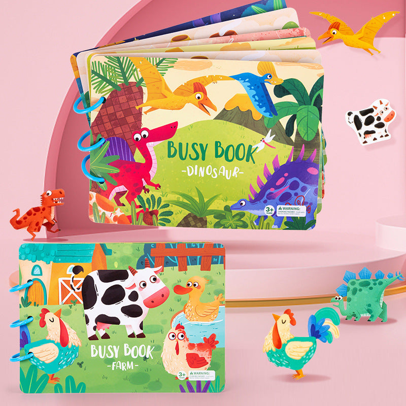 Interactive Busy Book for Kids