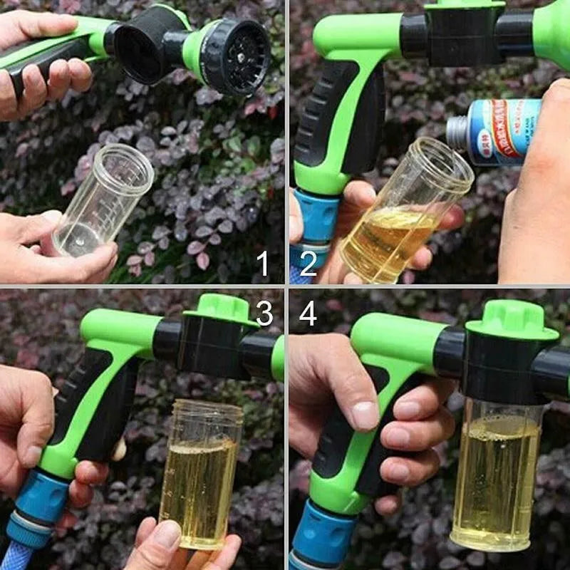 Sprayer with Built-in Soap Dispenser