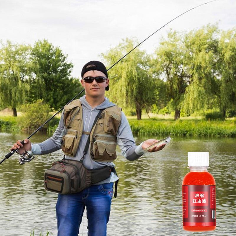 Concentrated Red Worm Fishing Bait