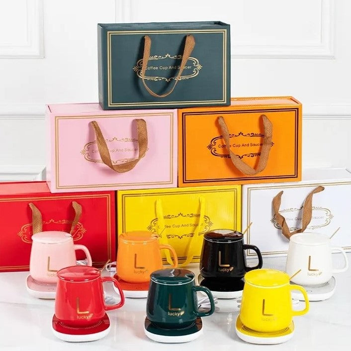 Electric Mug Warmer Set