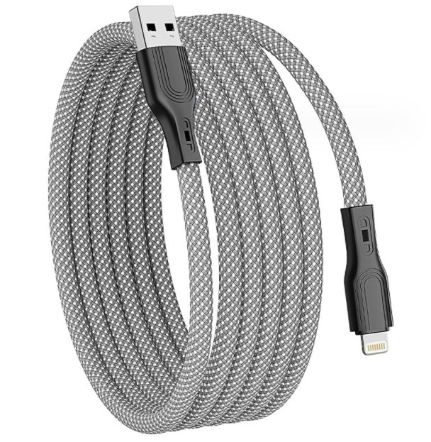 Tangle-Free Magnetic Charging Cable