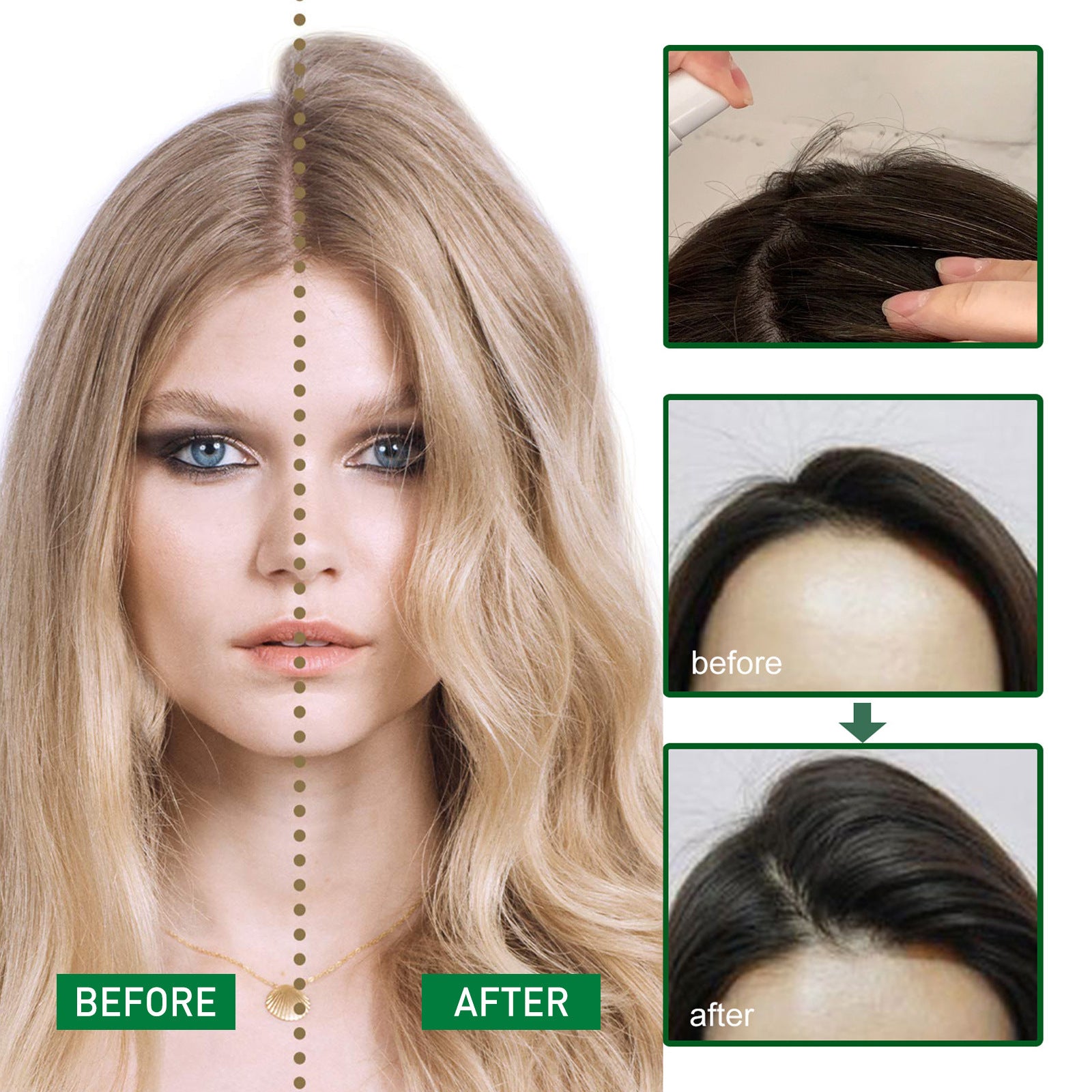 Instant Volume Natural Hair Spray