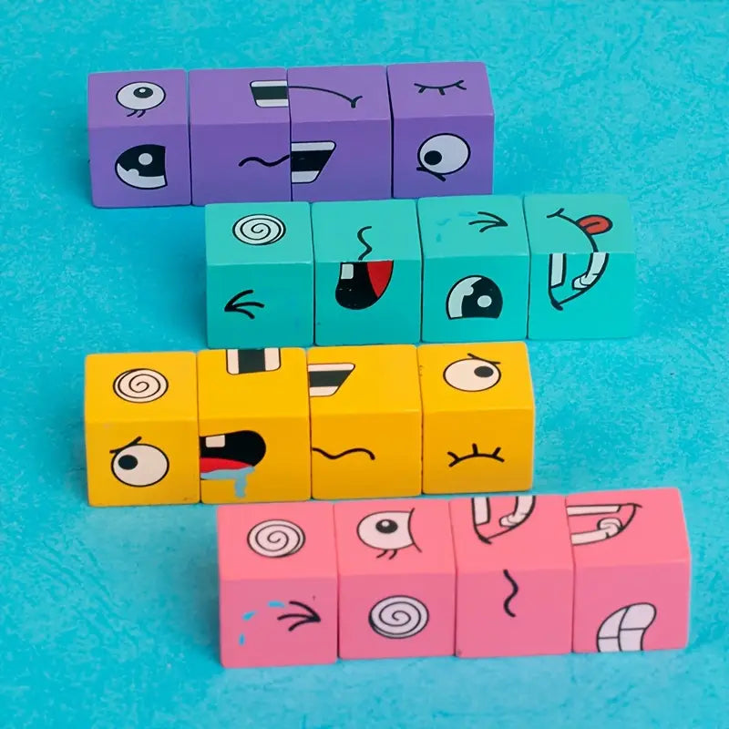 Face-Matching Puzzle Game
