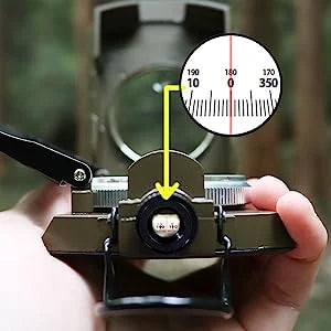 Multifunctional Military Navigation Compass