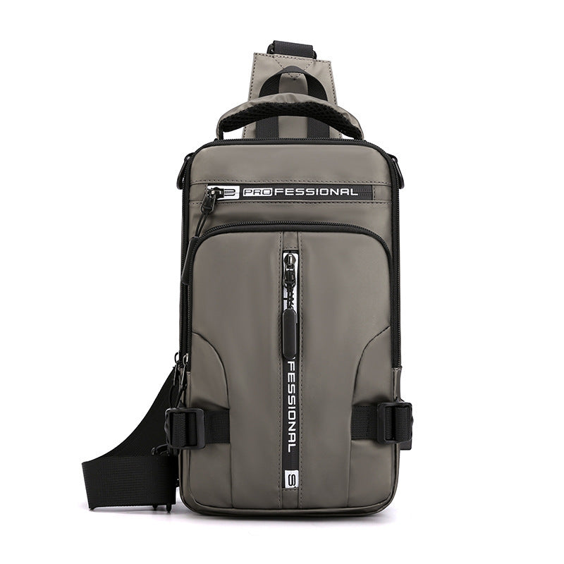 Multi-Compartment Crossbody Backpack