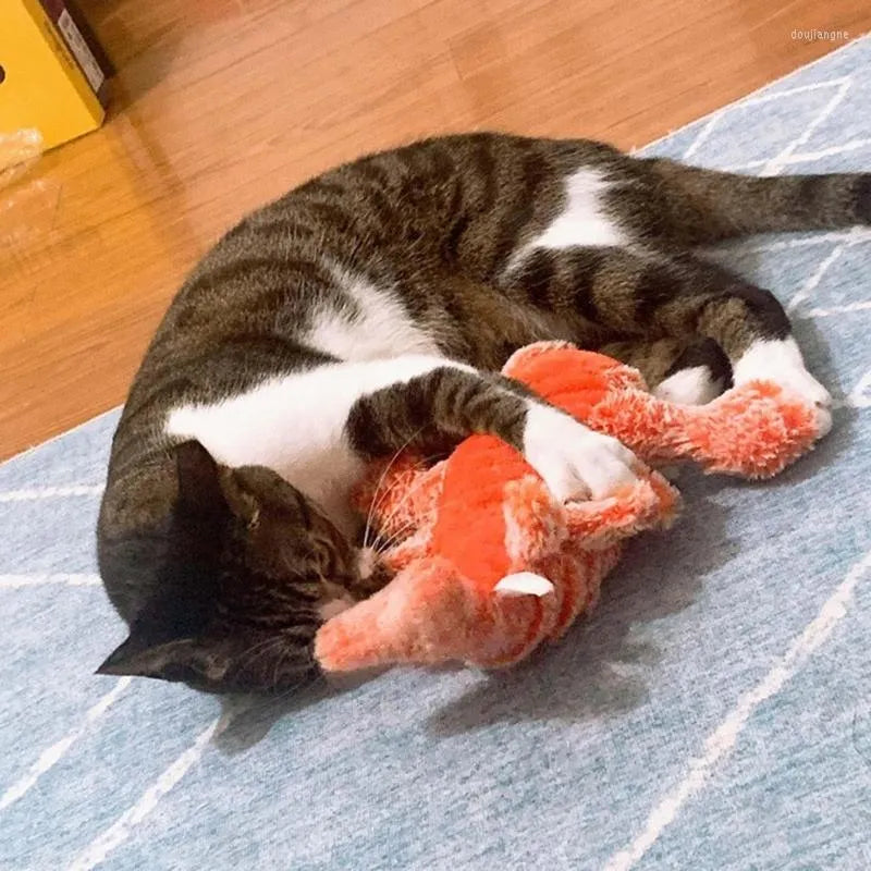 Wiggling Lobster Pet Toy