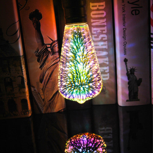 3D Fireworks LED Bulb
