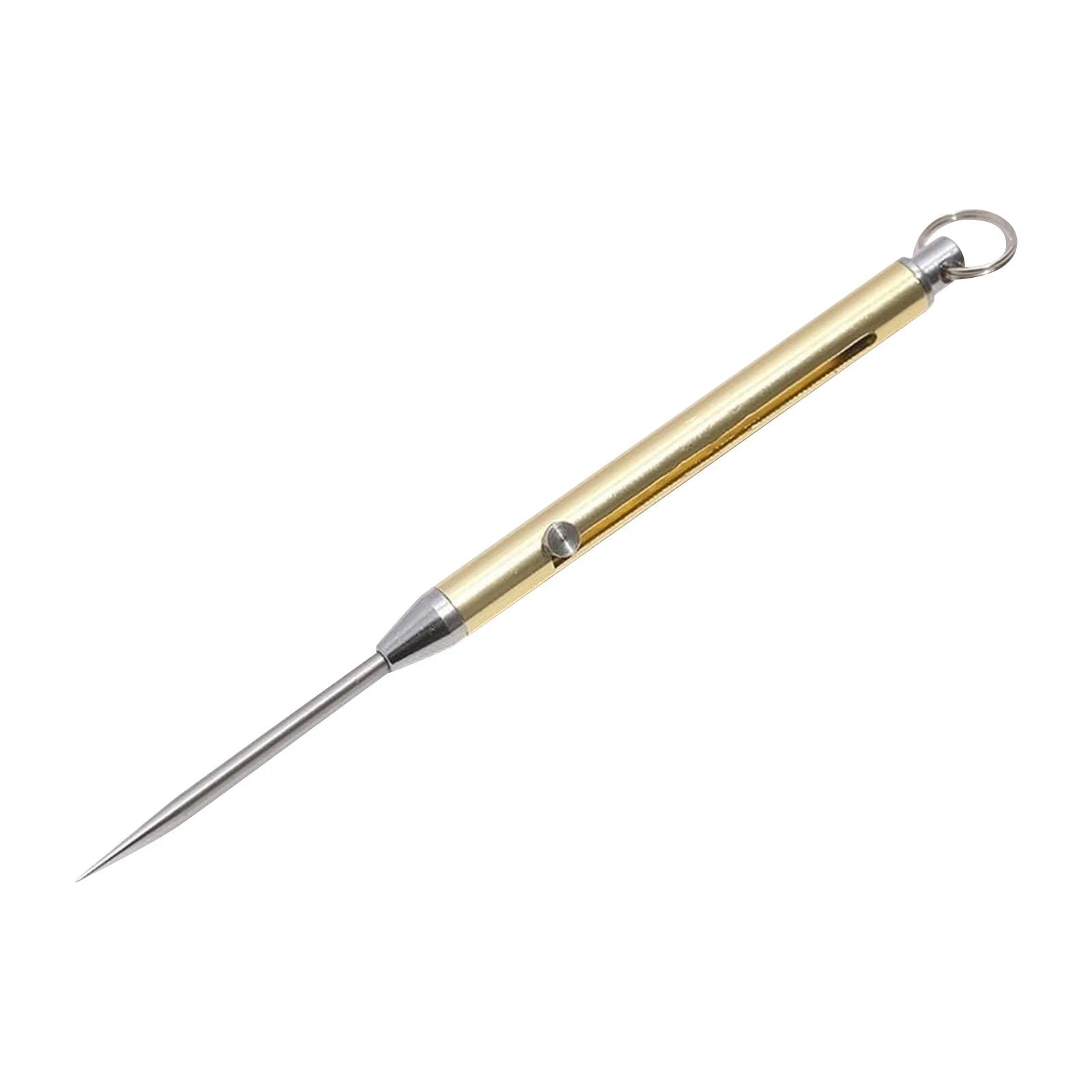 Multi-Use Steel Pick Keychain