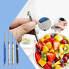 Multi-Use Steel Pick Keychain