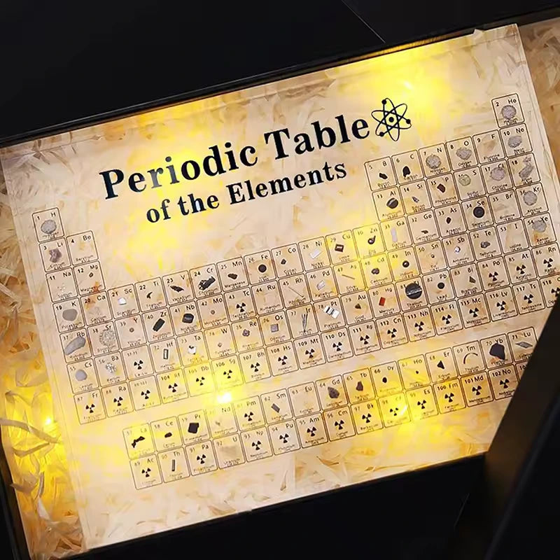 Acrylic Periodic Table with Element Samples