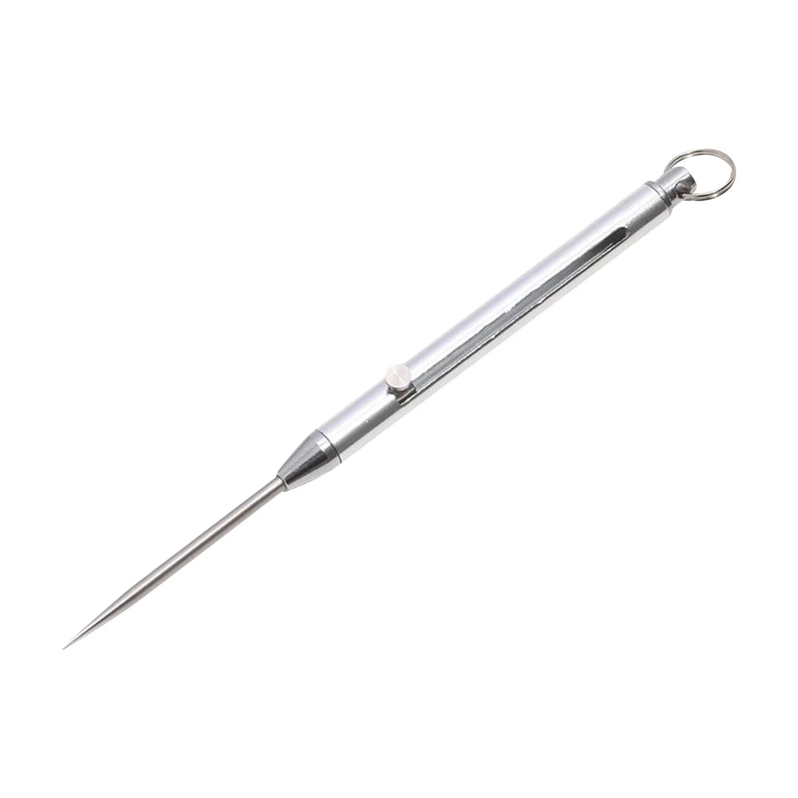 Multi-Use Steel Pick Keychain