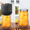 Jar Vacuum Sealer (+10 Reusable Lids)