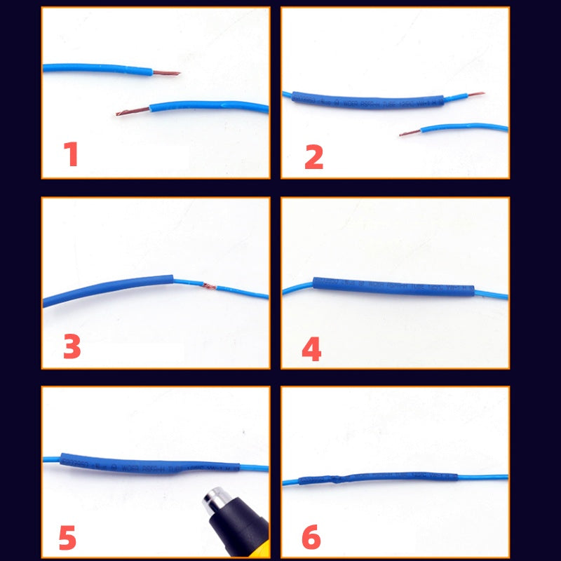 Heat Activated Wire Insulation Kit (530 pcs)