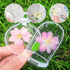 Transparent Dried Flower Bookmarks (20pcs/set)