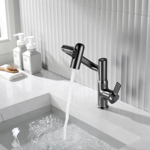 SmartFlow Intelligent Faucet With a Digital Display