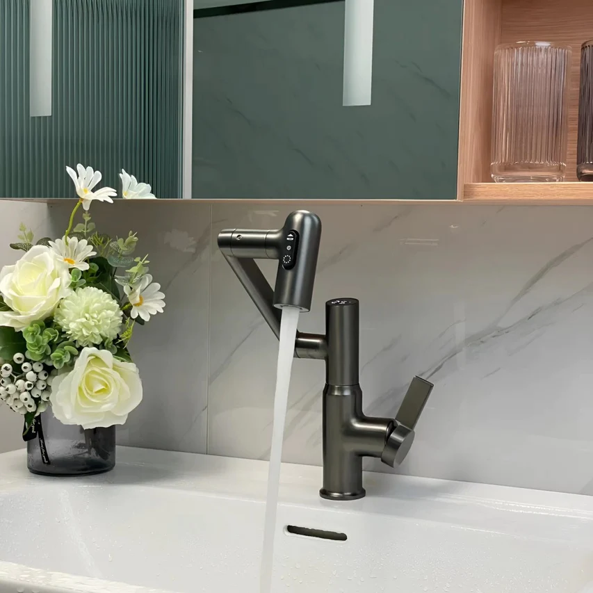 SmartFlow Intelligent Faucet With a Digital Display