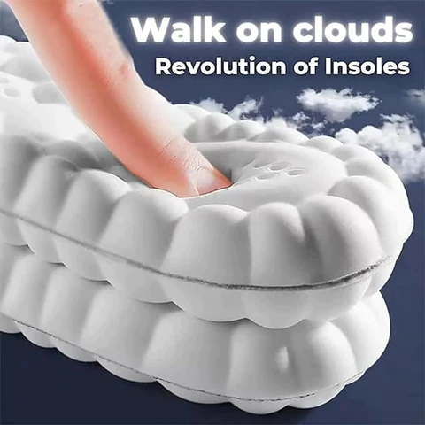 Breathable Shock-absorbing Insoles