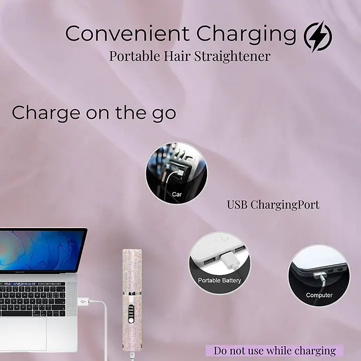 Portable Hair Straightener Wireless