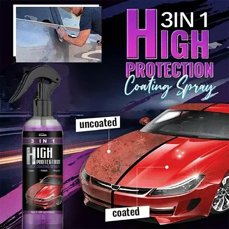 3-In-1 High Protection Car Coating Spray