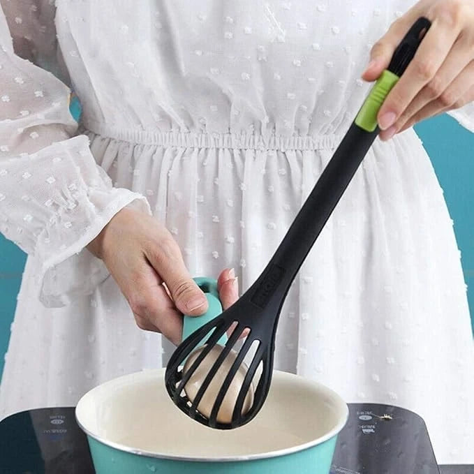 2-in-1 Kitchen Whisk and Tongs Tool