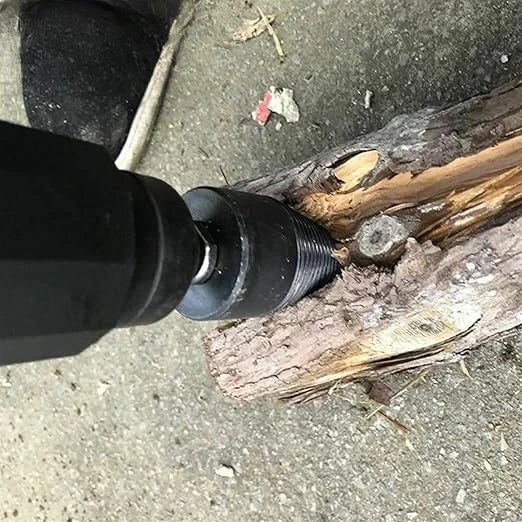 Log Splitting Drill Bit