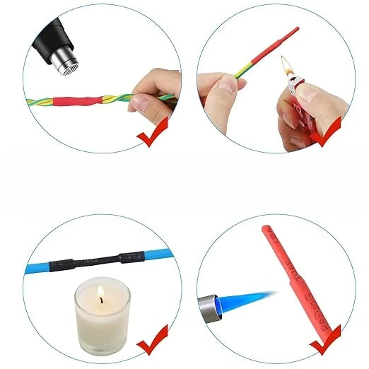 Heat Activated Wire Insulation Kit (530 pcs)