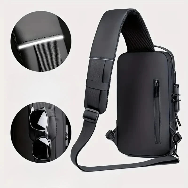 Anti-Theft Crossbody Backpack