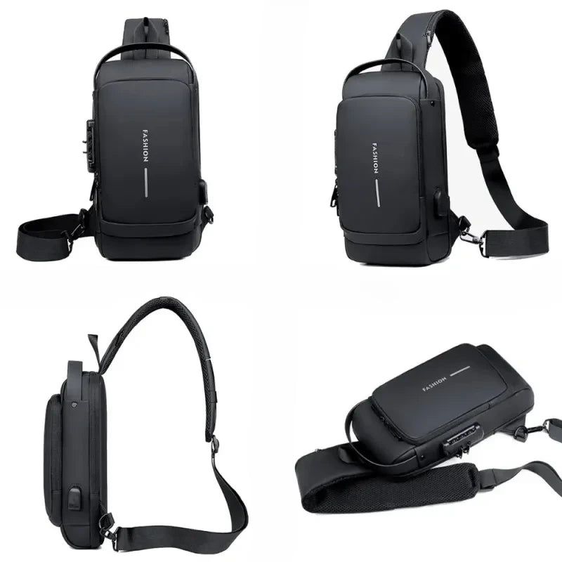 Anti-Theft Crossbody Backpack