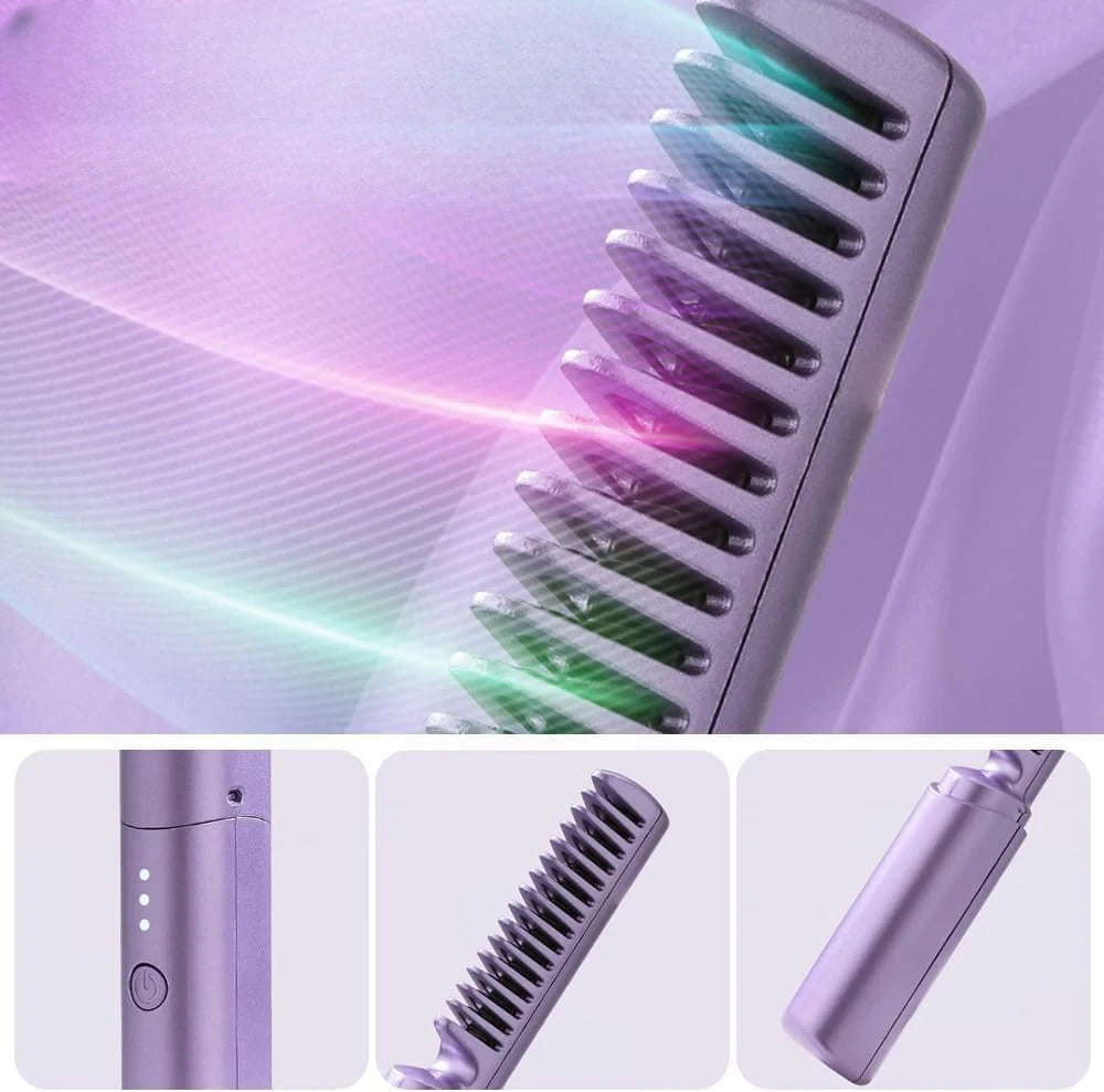 Portable Cordless Hair Straightener