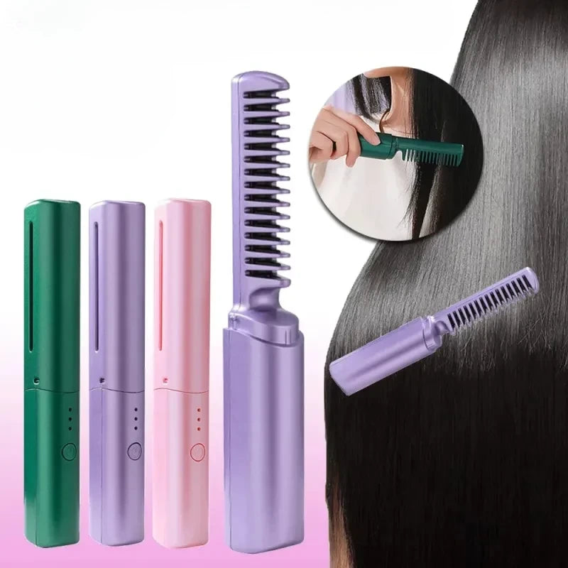 Portable Cordless Hair Straightener