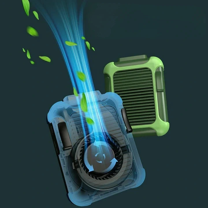 Portable Fan with Power Bank