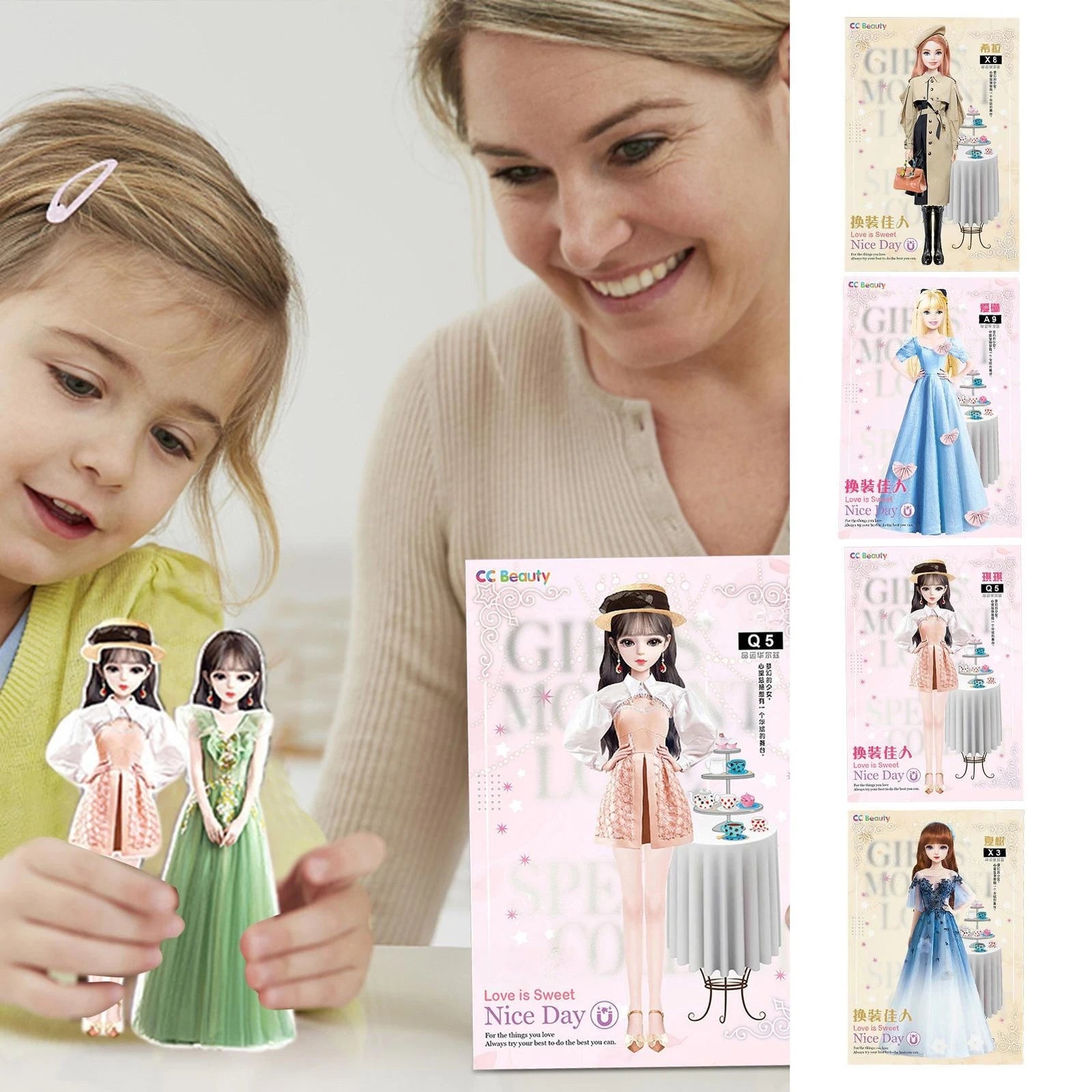 Magnetic Dress-Up Sticker Book