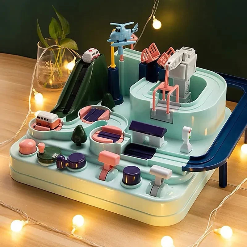Kids Adventure Car Track Playset