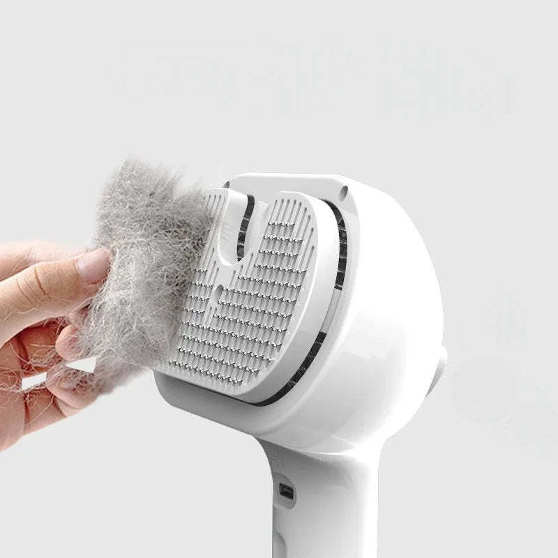 Rechargeable Steam Pet Brush