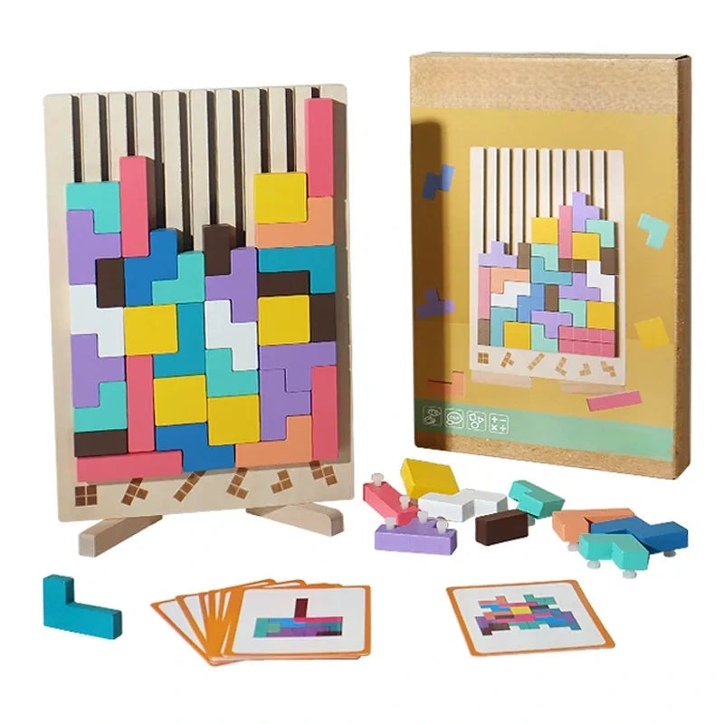 Wooden Blocks Puzzle Game