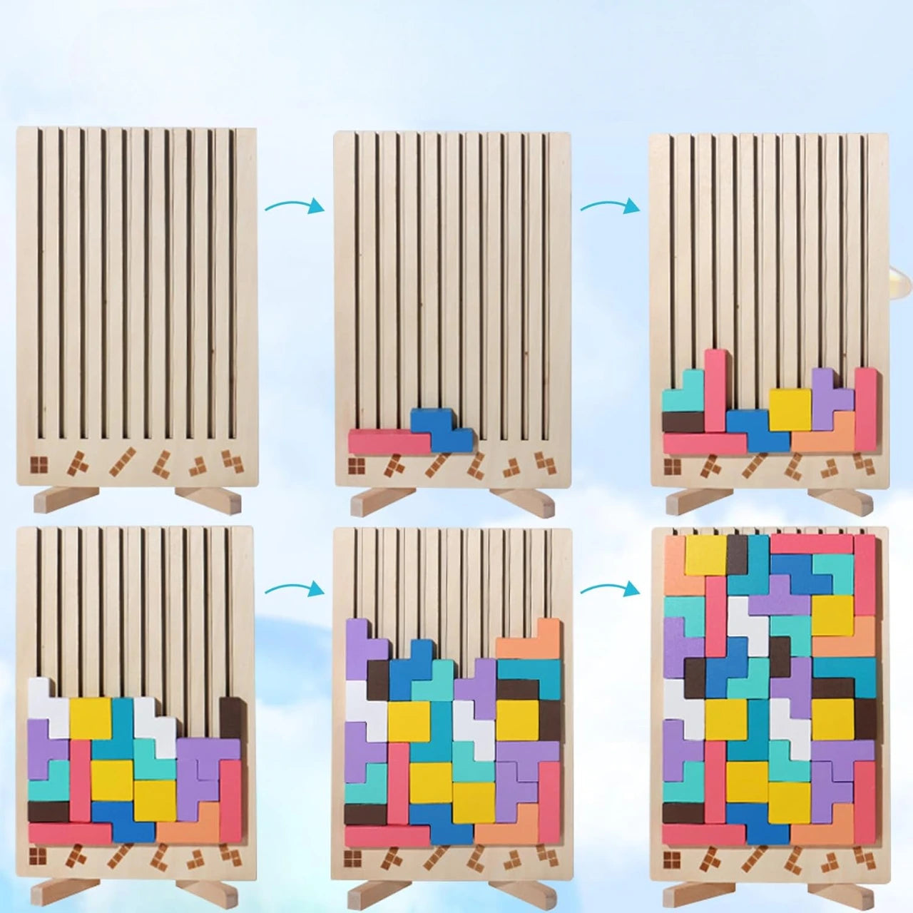 Wooden Blocks Puzzle Game