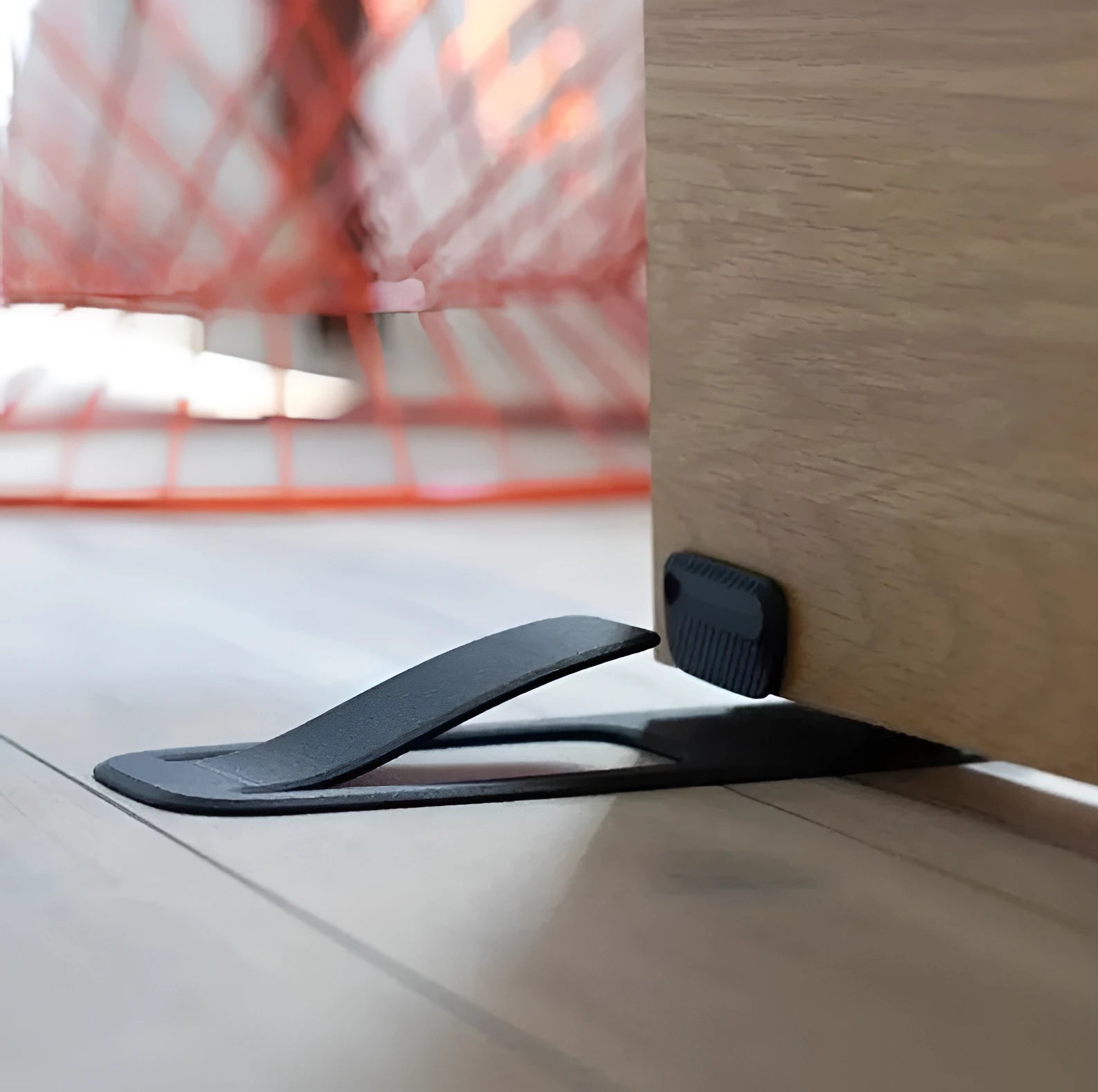 Foot-Press Door Stopper