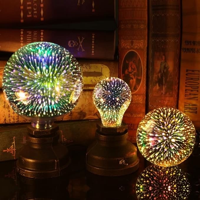 3D Fireworks LED Bulb