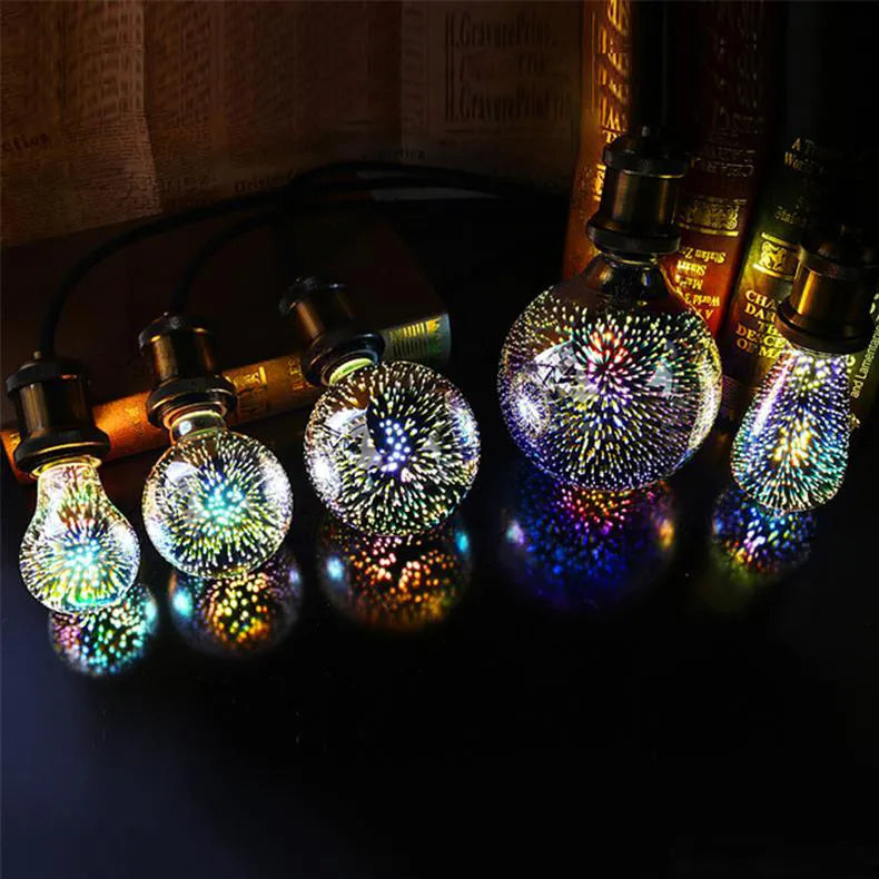 3D Fireworks LED Bulb