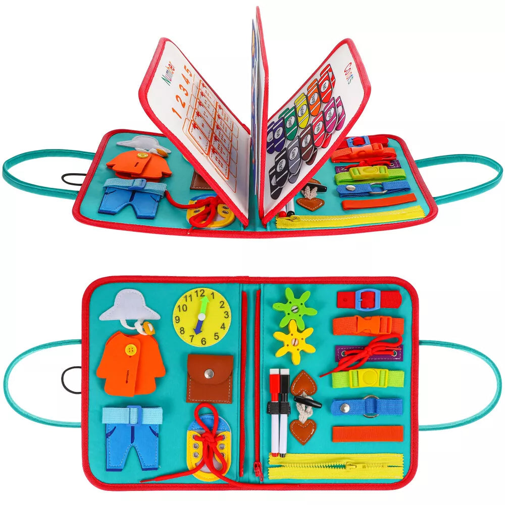 Interactive Busy Book for Kids